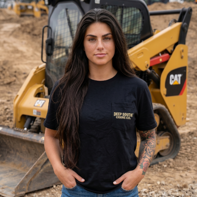 Deep South® Crane Co. - Hooked On My Rig Tee - Image 2