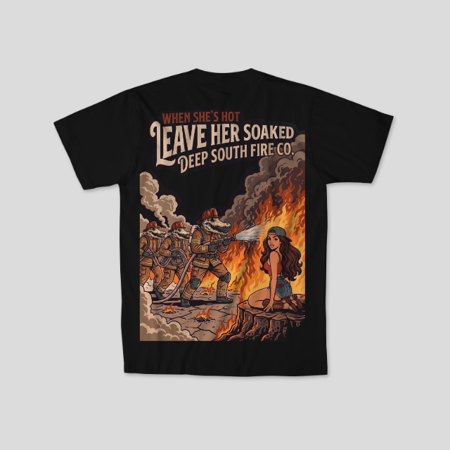 Deep South® Fire Co. - Leave Her Soaked Tee